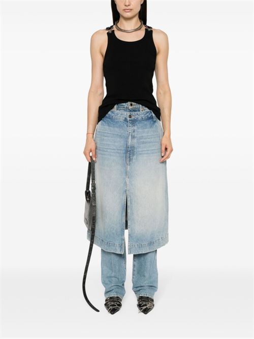 Ribbed tank top with buckles JEAN PAUL GAULTIER | 2425UDB023J05400